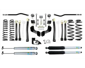 EVO Manufacturing 4.5 Inch Enforcer Overland 4XE Lift Stage 4 Plus with EVO SPEC King 2.5 Shocks Jeep Wrangler JL 2018-2021