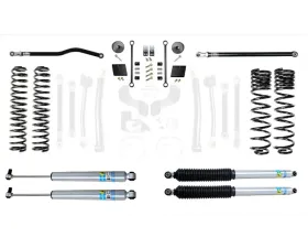 EVO Manufacturing 4.5 Inch High Clearance Long Arm with Bilstein Shocks Jeep Wrangler JL 2018-2021