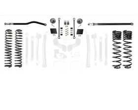 EVO Manufacturing 4.5 Inch High Clearance Long Arm Plus with Bilstein Shocks Jeep Wrangler JL 2018-2021