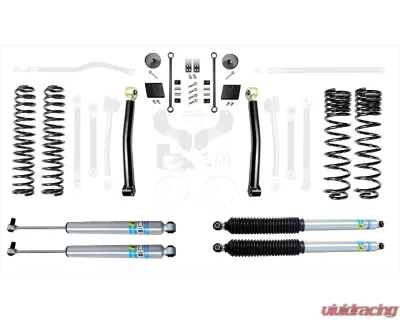 EVO Manufacturing 2.5 Inch Enforcer Lift Stage 1 Plus with EVO SPEC 2.5 King Shocks with Adjusters Jeep Gladiator JT 2020 - EVO-3060S1PKA