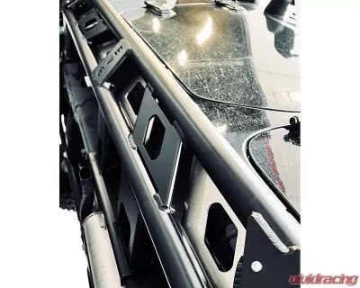 EVO Manufacturing RockSlider Set w/ Bolt On Hardware Jeep Wrangler Unlimited JLU 2018-2021 - EVO-3142H