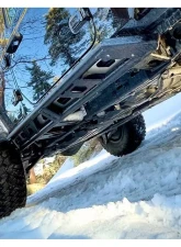 EVO Manufacturing RockSlider Set w/ Bolt On Hardware Jeep Wrangler Unlimited JLU 2018-2021                                     - EVO-3142H - Image 7