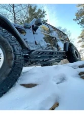 EVO Manufacturing RockSlider Set w/ Bolt On Hardware Jeep Wrangler Unlimited JLU 2018-2021                                     - EVO-3142H - Image 10