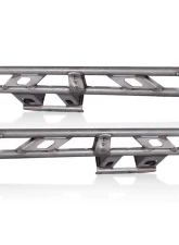 EVO Manufacturing RockSlider Set w/ Bolt On Hardware & Rock Lights Jeep Wrangler Unlimited JLU 2018-2021                                     - EVO-3142HL - Image 15