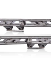 EVO Manufacturing RockSlider Set w/ Step Plates Jeep Wrangler Unlimited JLU 2018-2021                                     - EVO-3142S - Image 15