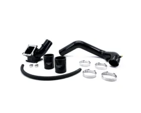 HSP Diesel Gloss Black Max Flow Bridge and Cold Side Tube Behind Alt Chevrolet | GMC 2006-2010