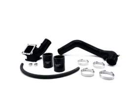 HSP Diesel Silk Satin Black Max Flow Bridge and Cold Side Tube Behind Alt Chevrolet | GMC 2006-2010