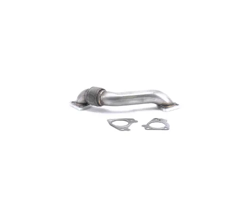 HSP Diesel 2 Inch Raw Replacement Passenger Side Up-Pipe Chevrolet | GMC 2001-2016 - 031-1-HSP-RAW