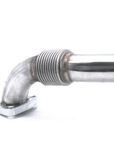 HSP Diesel 2 inch Replacement Driver Side Up-Pipe Raw Chevrolet | GMC 2001-2004                                     - 031-2-HSP-RAW - Image 2