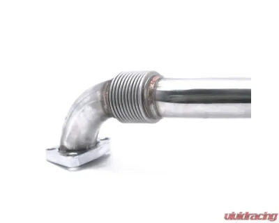 HSP Diesel 2 inch Replacement Driver Side Up-Pipe Raw Chevrolet | GMC 2001-2004 - 031-2-HSP-RAW