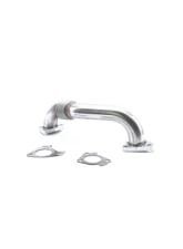 HSP Diesel 2 inch Replacement Driver Side Up-Pipe Raw Chevrolet | GMC 2001-2004                                     - 031-2-HSP-RAW - Image 4