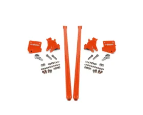 HSP Diesel 58 Inch M&M Orange Bolt On Traction Bars 3.5 Inch Axle Diameter Chevrolet | GMC 2001-2010