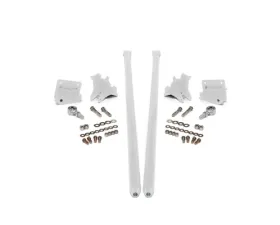 HSP Diesel 58 Inch Polar White Bolt On Traction Bars 3.5 Inch Axle Diameter Chevrolet | GMC 2001-2010