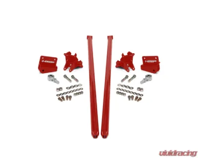 HSP Diesel 70 Inch Flag Red Bolt On Traction Bars 3.5 Inch Axle Diameter Chevrolet | GMC 2001-2010 - 035-2-HSP-BR