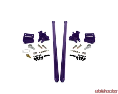 HSP Diesel 58 Inch Illusion Purple Bolt On Traction Bars 4 Inch Axle Diameter Chevrolet | GMC 2011-2016 - 535-1-HSP-CP