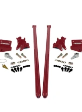 HSP Diesel 58 Inch Illusion Cherry Bolt On Traction Bars 4 Inch Axle Diameter Chevrolet | GMC 2011-2016                                     - 535-1-HSP-CR - Image 6