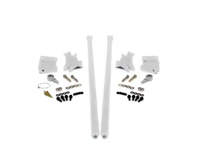 HSP Diesel 58 Inch Polar White Bolt On Traction Bars 4 Inch Axle Diameter Chevrolet | GMC 2011-2016