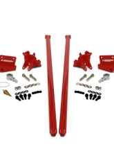 HSP Diesel 70 Inch Flag Red Bolt On Traction Bars 4 Inch Axle Diameter Chevrolet | GMC 2011-2019                                     - 535-2-HSP-BR - Image 6