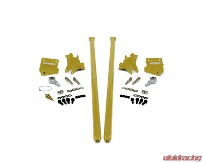 HSP Diesel 70 Inch Flag Red Bolt On Traction Bars 4 Inch Axle Diameter Chevrolet | GMC 2011-2019 - 535-2-HSP-BR