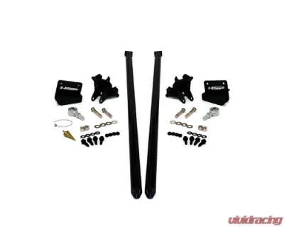 HSP Diesel 70 Inch Silk Satin Black Bolt On Traction Bars 4 Inch Axle Diameter Chevrolet | GMC 2011-2019 - 535-2-HSP-SB