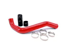 HSP Diesel Intercooler Pipes For 2017-2019 Silverado/Sierra L5P Hot Side Tube Flag Red