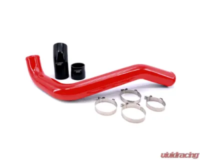 HSP Diesel Intercooler Pipes For 2017-2019 Silverado/Sierra L5P Hot Side Tube Flag Red - 600-1-HSP-BR