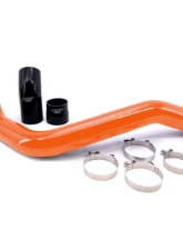 HSP Diesel Intercooler Pipes For 2017-2019 Silverado/Sierra L5P Hot Side Tube M&amp;M Orange                                     - 600-1-HSP-O - Image 2
