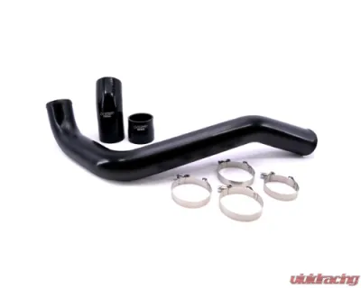 HSP Diesel Intercooler Pipes For 2017-2019 Silverado/Sierra L5P Hot Side Tube Silk Silk Satin Black - 600-1-HSP-SB