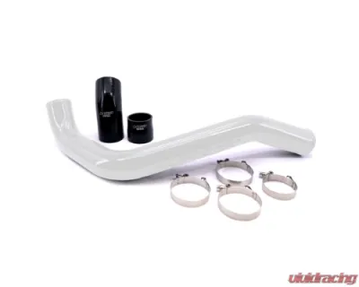 HSP Diesel Intercooler Pipes For 2017-2019 Silverado/Sierra L5P Hot Side Tube Polar White - 600-1-HSP-W