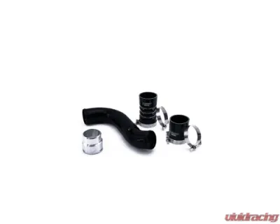 HSP Diesel Intercooler Pipes For 2017-2019 Silverado/Sierra Cold Side Tube Silk Silk Satin Black - 605-HSP-SB