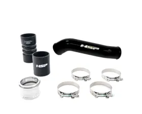 HSP Diesel Replacement Hot Side Tube -Silk Satin Black Ford F-250|F-350 6.7L Powerstroke 2011-2022