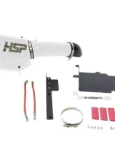HSP Cold Air Intake Polar White Ford Powerstroke F250/350 6.7L  2017-2019                                     - HSP-P-402-2-HSP-W - Image 6