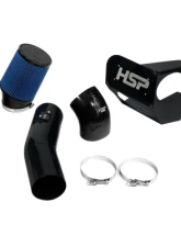 HSP Diesel Cold Air Intake -Silk Satin Black Ford F-250|F-350 6.7L Powerstroke 2020-2022                                     - HSP-P-402-3-HSP-SB - Image 2