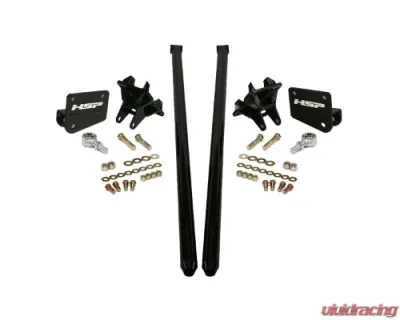 HSP Diesel Traction Bars SRW (ECSB)-Kingsport Grey Ford F-250 6.7L Powerstroke 2011-2017 - HSP-P-435-1-2-HSP-DG