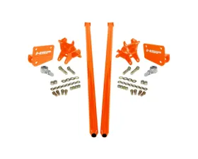 HSP Diesel Traction Bars SRW (CCLB)-M&M Orange Ford F-250 6.7L Powerstroke 2011-2017