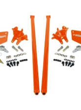 HSP Diesel Traction Bars DRW (ECSB)-M&M Orange Ford F-350 6.7L Powerstroke 2011-2017                                     - HSP-P-435-2-2-HSP-O - Image 2