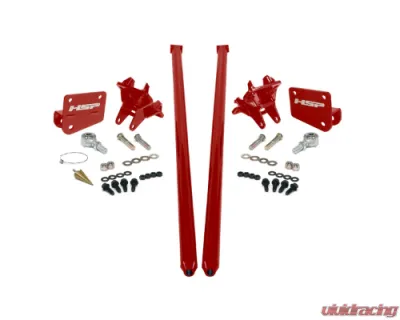 HSP Diesel Traction Bars DRW (ECLB,CCSB)-Flag Red Ford F-350 6.7L Powerstroke 2011-2017 - HSP-P-435-2-3-HSP-BR