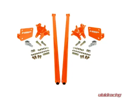 HSP Diesel Traction Bars (CCLB)-M&M Orange Ford F-250 6.7L Powerstroke 2017.5-2022 - HSP-P-435-3-4-HSP-O