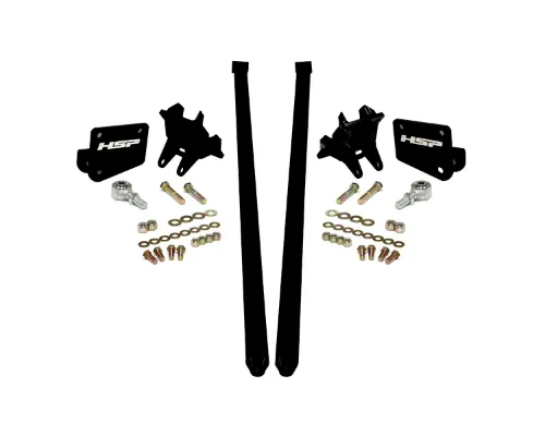 HSP Diesel Traction Bars (CCLB)-Silk Satin Black Ford F-250 6.7L Powerstroke 2017.5-2022 - HSP-P-435-3-4-HSP-SB