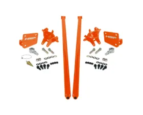 HSP Diesel Traction Bars SRW (ECSB)-M&M Orange Ford F-350 6.7L Powerstroke 2017.5-2022