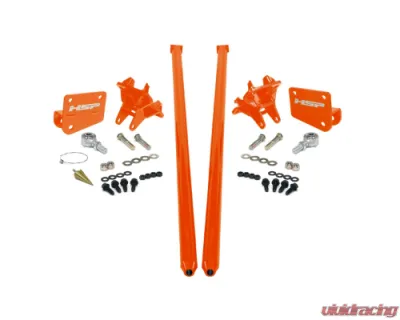 HSP Diesel Traction Bars SRW (ECLB,CCSB)-M&M Orange Ford F-350 6.7L Powerstroke 2017.5-2022 - HSP-P-435-4-3-HSP-O