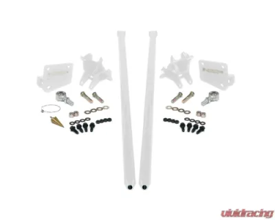HSP Diesel Traction Bars SRW (ECLB,CCSB)-Polar White Ford F-350 6.7L Powerstroke 2017.5-2022 - HSP-P-435-4-3-HSP-W