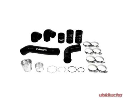 HSP Diesel Intercooler Bundle Kit -Silk Satin Black Ford F-250|F-350 6.7L Powerstroke 2011-2022 - HSP-P-492-HSP-SB