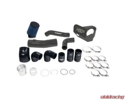 HSP Diesel Intake And Intercooler Bundle Kit -Kingsport Grey Ford F-250|F-350 6.7L Powerstroke 2020-2022 - HSP-P-493-3-HSP-DG
