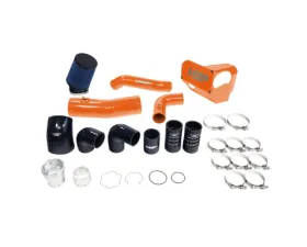 HSP Diesel Intake And Intercooler Bundle Kit -M&M Orange Ford F-250|F-350 6.7L Powerstroke 2020-2022