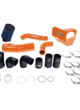 HSP Diesel Intake And Intercooler Bundle Kit -M&M Orange Ford F-250|F-350 6.7L Powerstroke 2020-2022                                     - HSP-P-493-3-HSP-O - Image 2