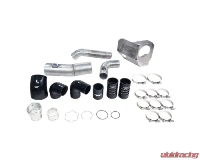HSP Diesel Intake And Intercooler Bundle Kit -Raw Ford F-250|F-350 6.7L Powerstroke 2020-2022 - HSP-P-493-3-HSP-RAW