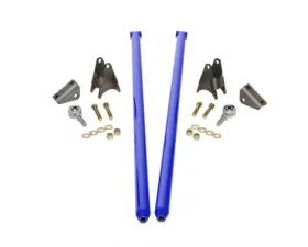 HSP Diesel 58 Inch Universal Traction Bars For Offset Leafspring 4 Inch Axle-Illusion Blueberry