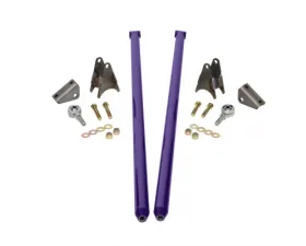 HSP Diesel 58 Inch Universal Traction Bars For Offset Leafspring 4 Inch Axle-Illusion Purple