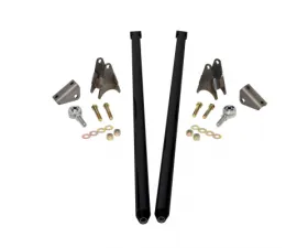 HSP Diesel 58 Inch Universal Traction Bars For Offset Leafspring 4 Inch Axle-Silk Satin Black